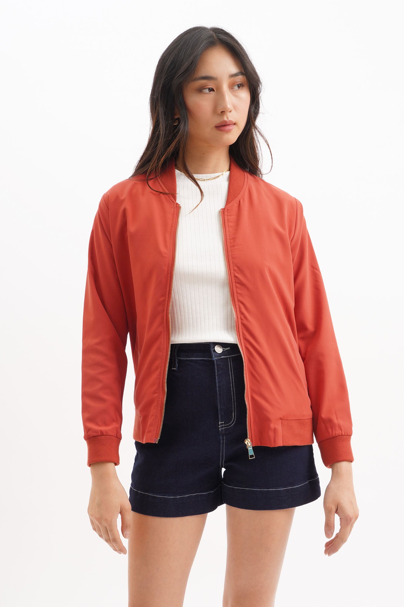 Basic Bomber Jacket – PENSHOPPE