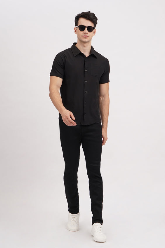 Basic Easy Iron Short Sleeve Shirt