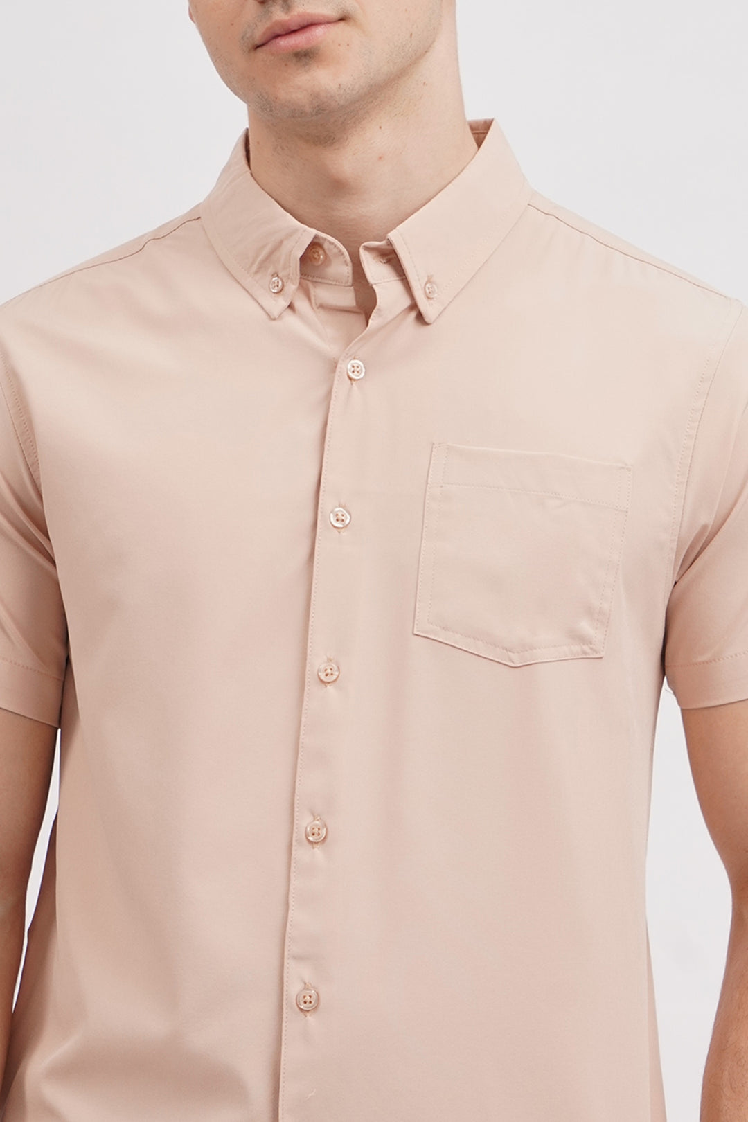 Basic Easy Iron Short Sleeve Shirt