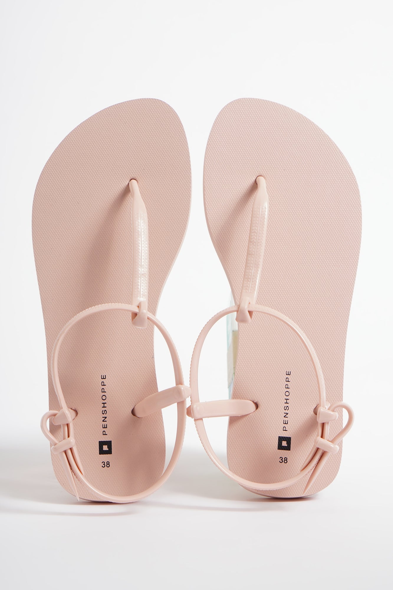 Penshoppe sale slippers pink