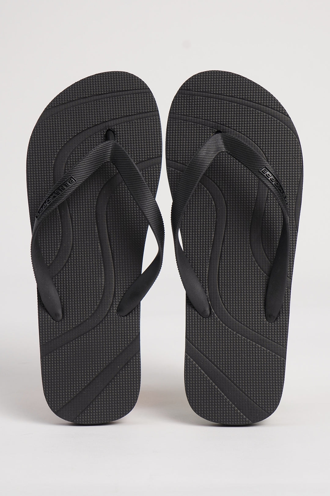 Men's Flip Flops with Debossed Pattern