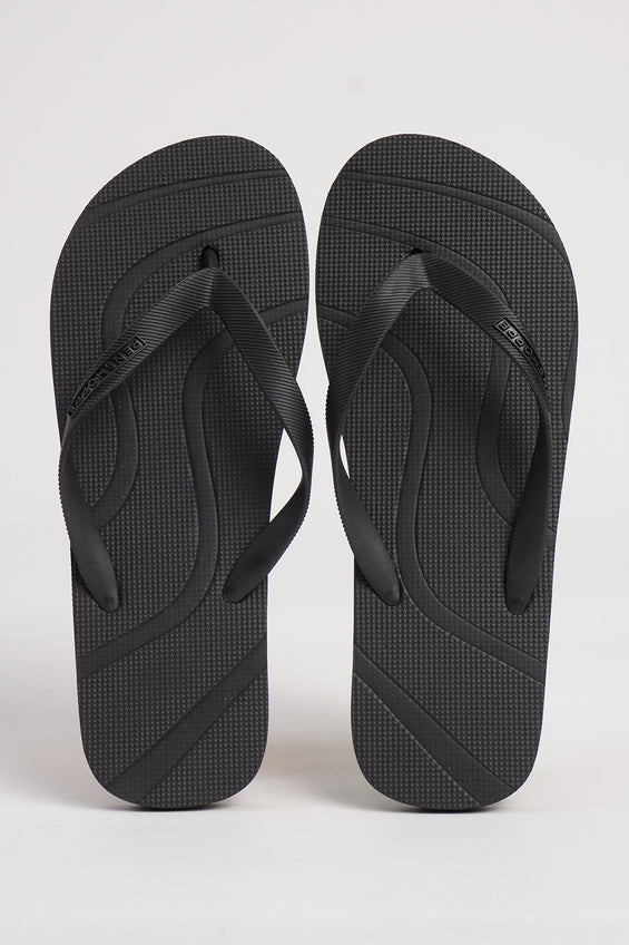 Men's Flip Flops with Debossed Pattern