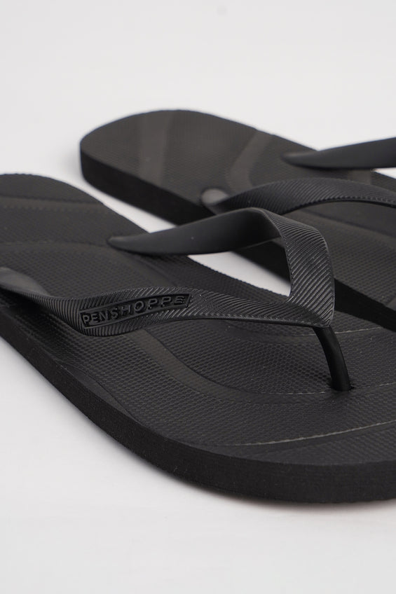 Men's Flip Flops with Debossed Pattern