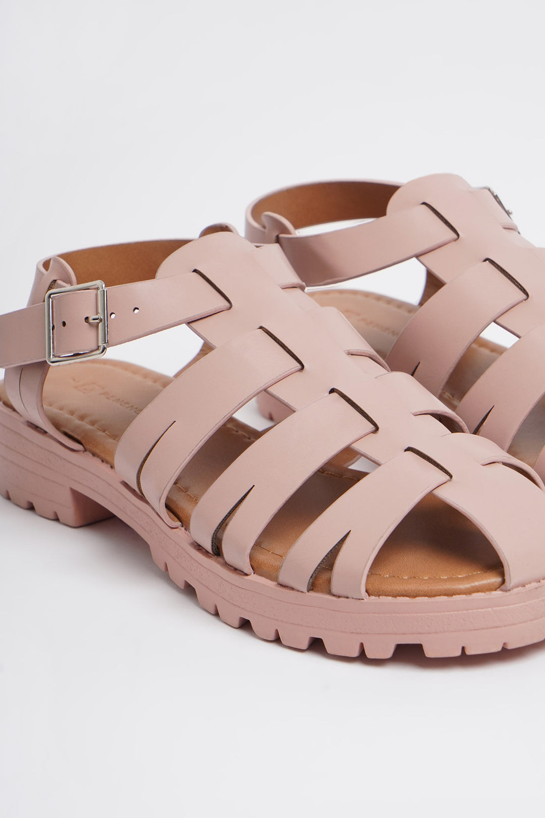 Women's Polyurethane Leather Fisherman Sandals