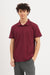 Relaxed Fit Polo with Open Collar