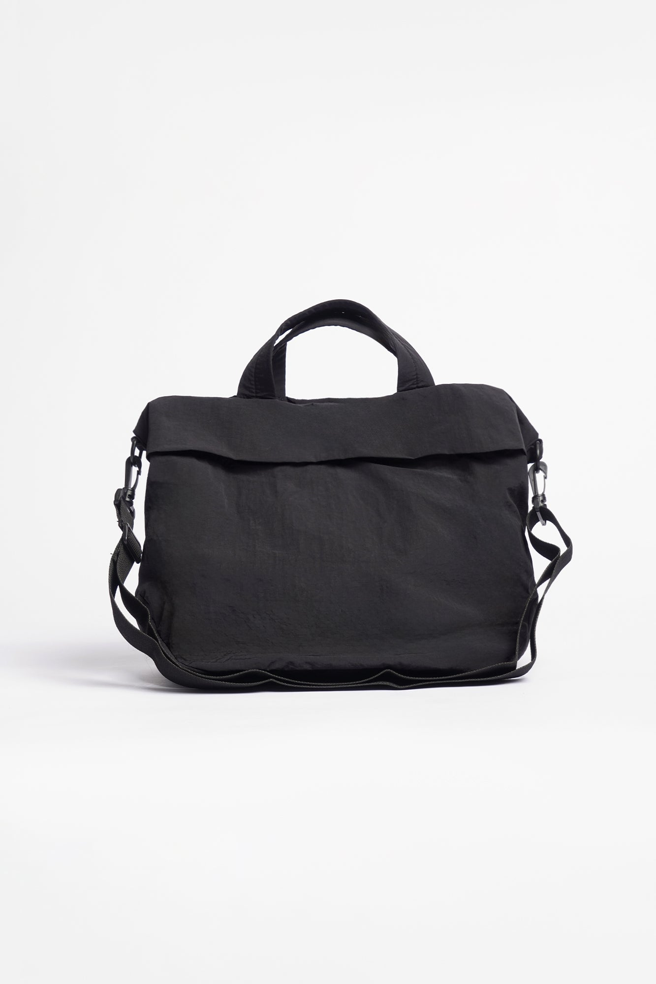 Crumpled Nylon Messenger Bag PENSHOPPE