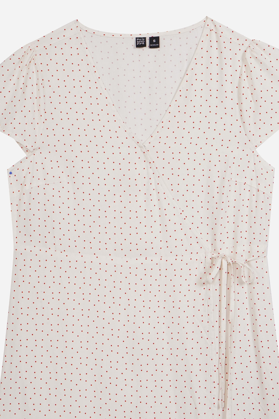 Polka Dot Wrap Dress