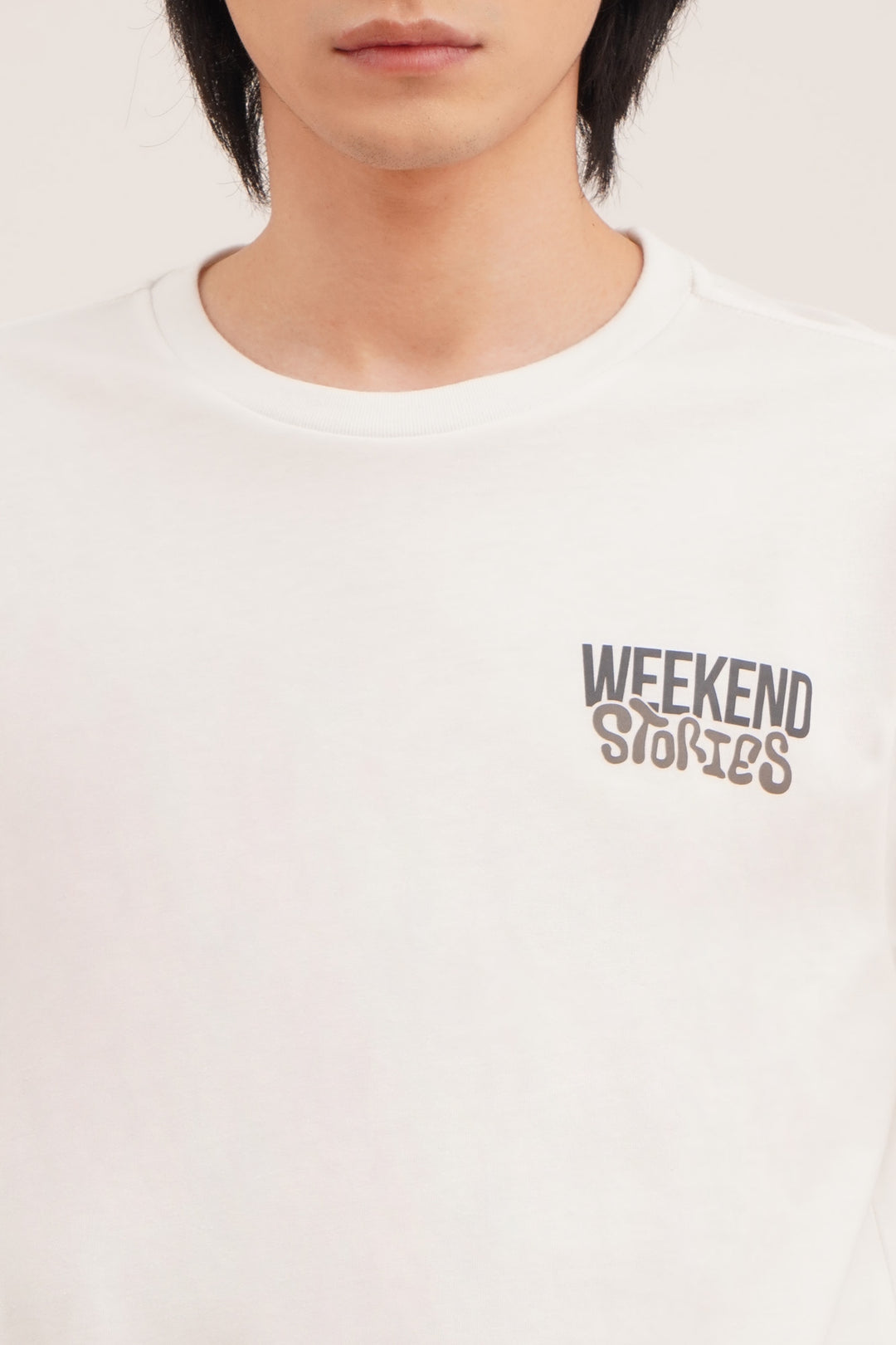 Weekend Stories Regular Fit Graphic T-Shirt