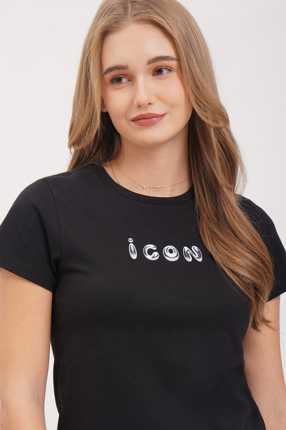 Icon Slim Fit Graphic T-Shirt