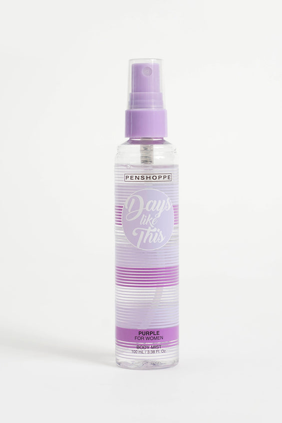 Days Like This Purple Body Spray for Women 100ML