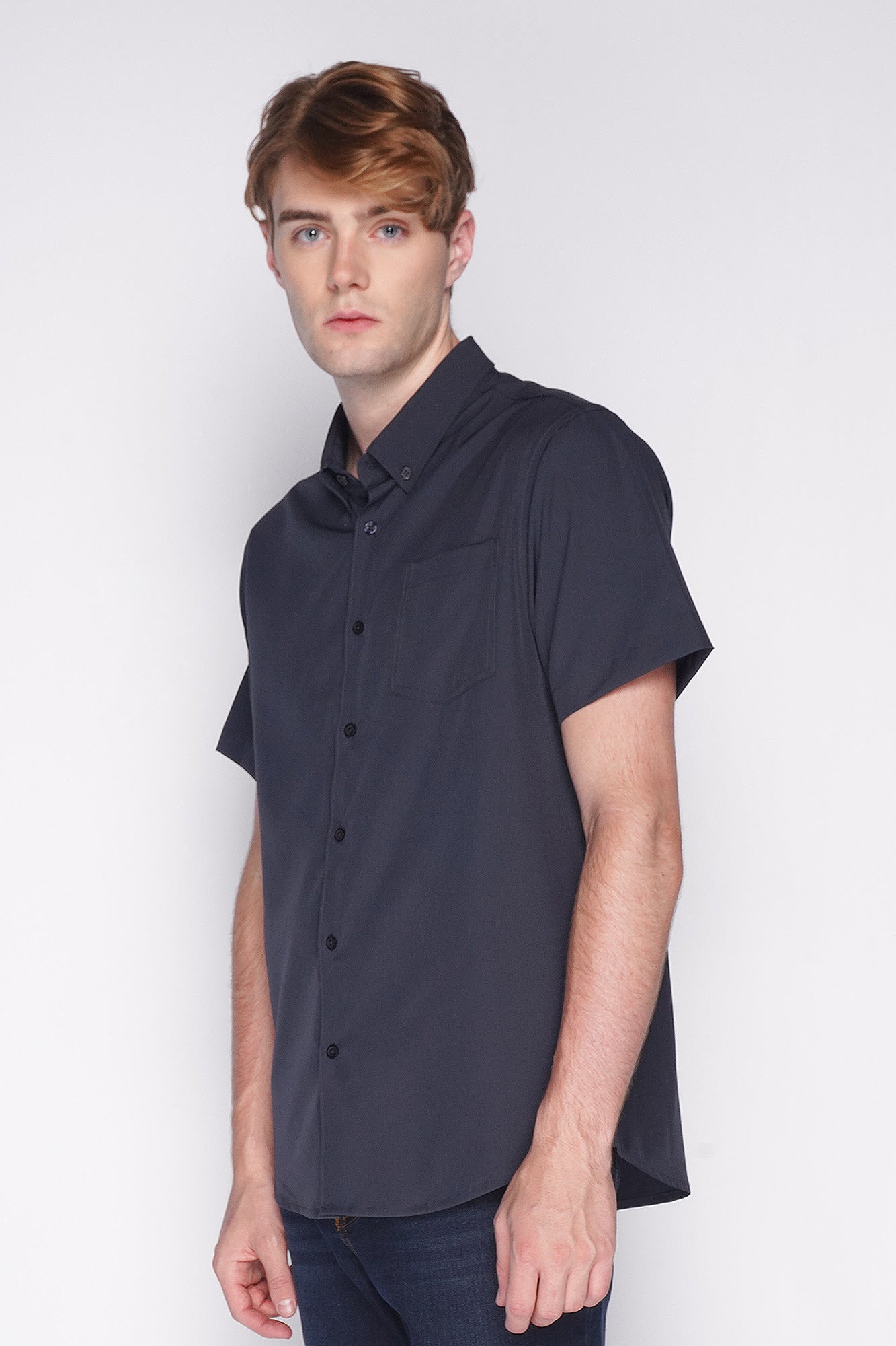 Basic Easy Iron Short Sleeve Shirt – PENSHOPPE