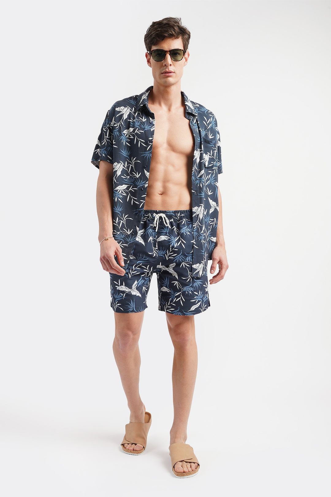 Modern Fit All Over Print Swim Shorts