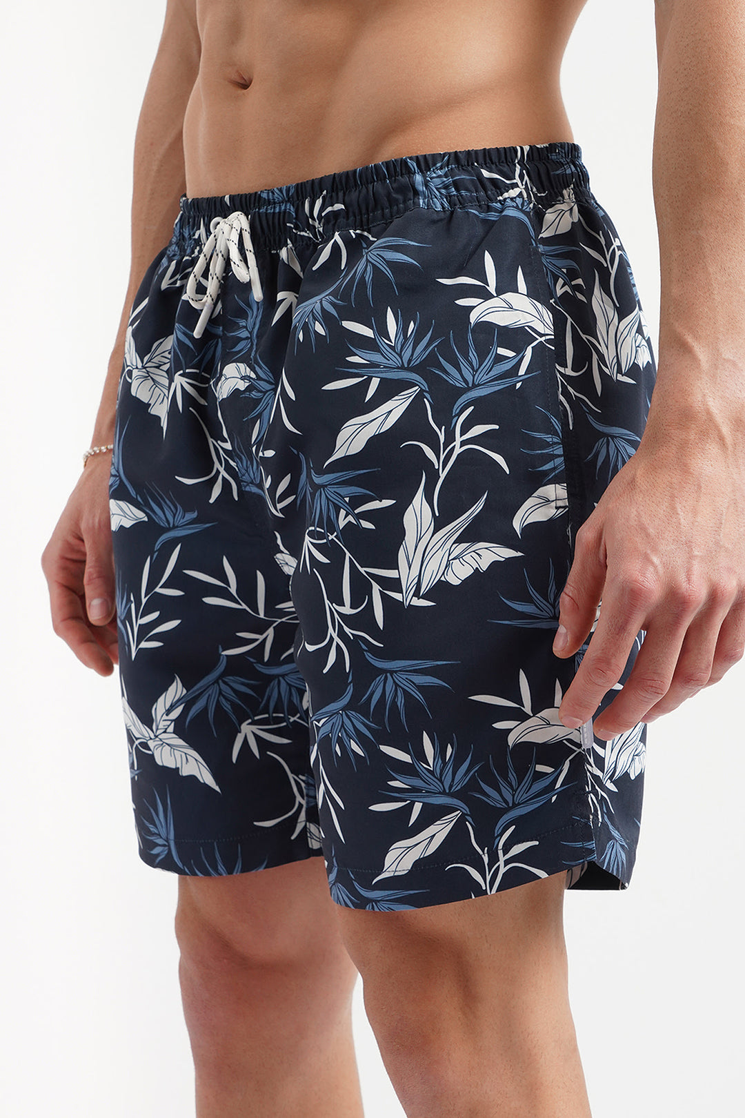 Modern Fit All Over Print Swim Shorts