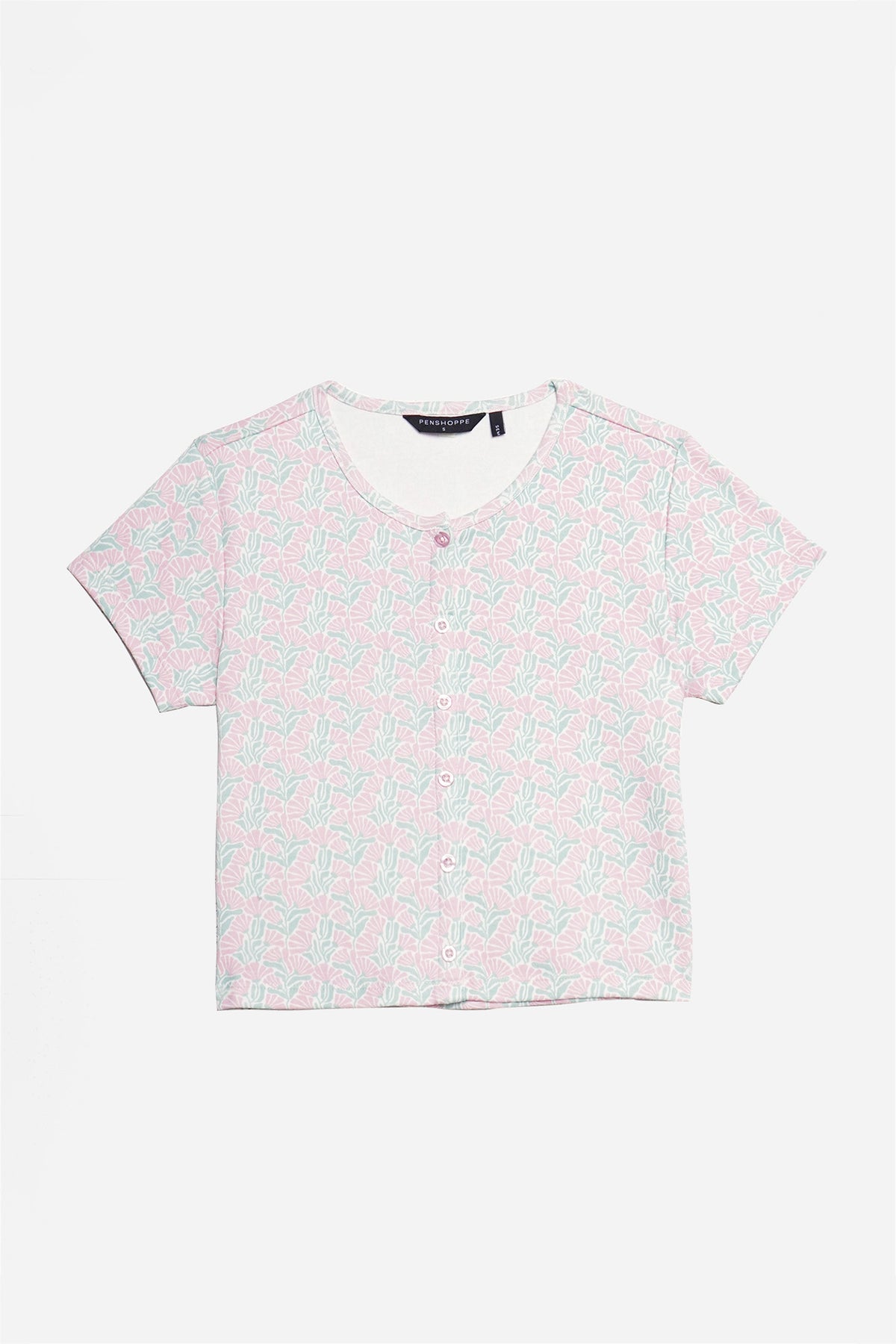 Penshoppe polo cheap floral