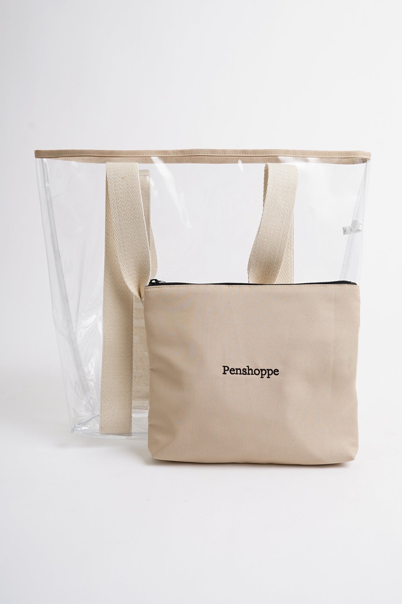 Clear outlet canvas bag