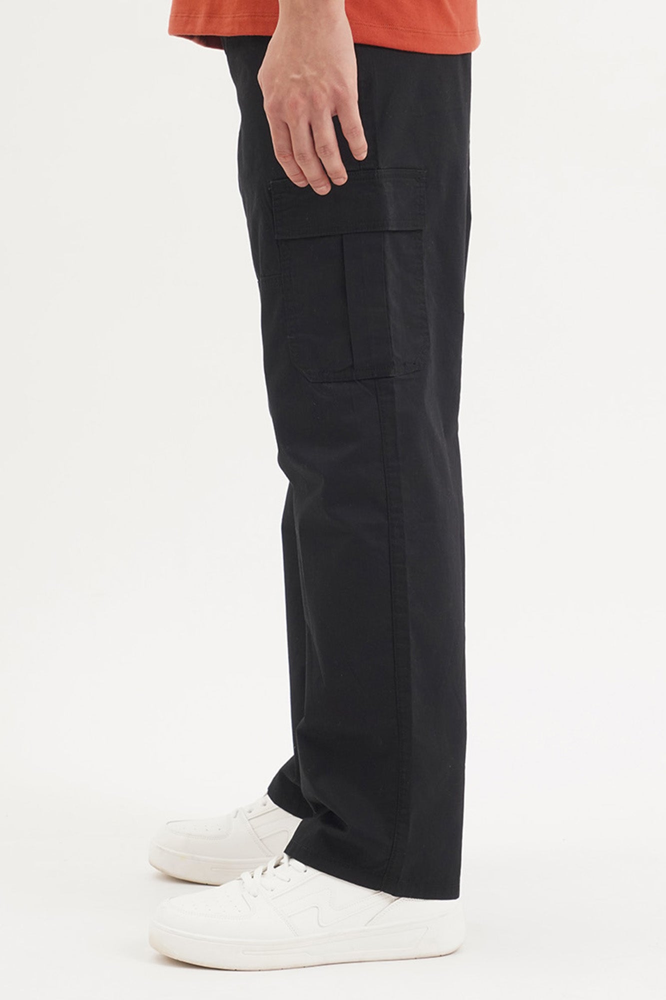 Penshoppe Paper Bag Waist Pants Juniors Size M Red Stripe Belted | eBay