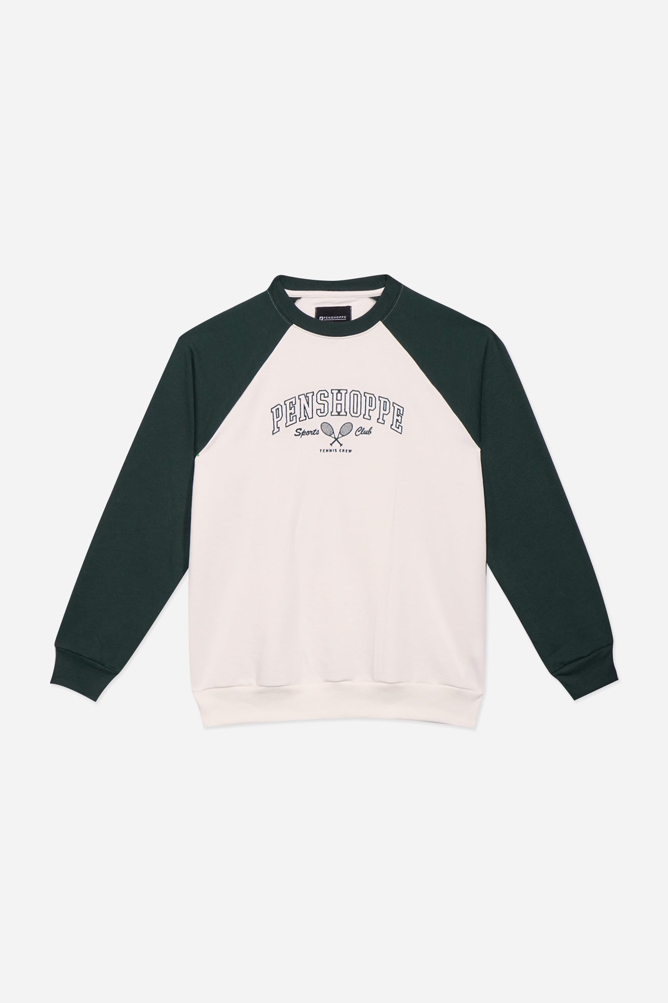 Raglan Crew With Embroidery LOFTMAN別注-