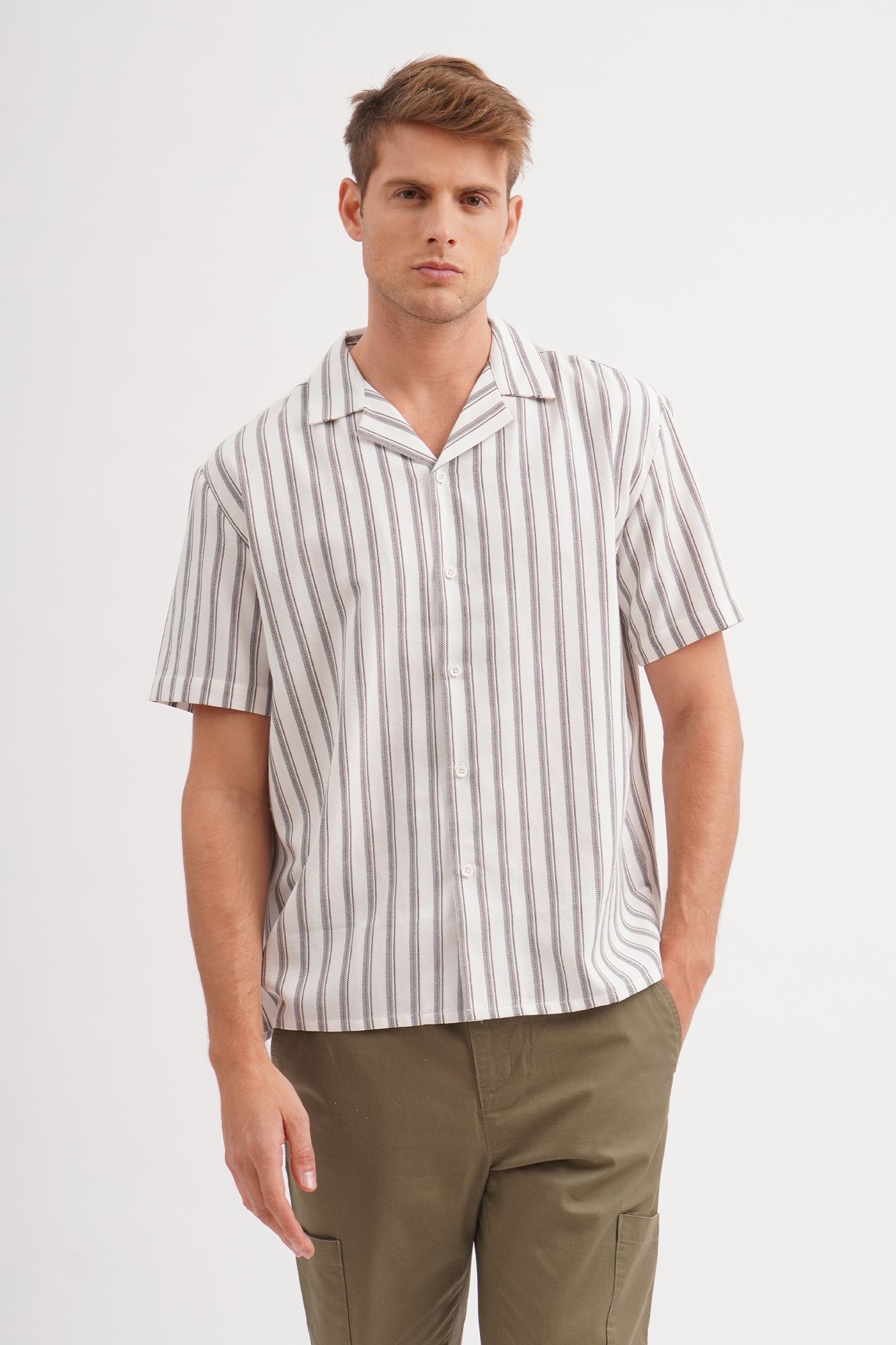 Striped Resort Shirt PENSHOPPE