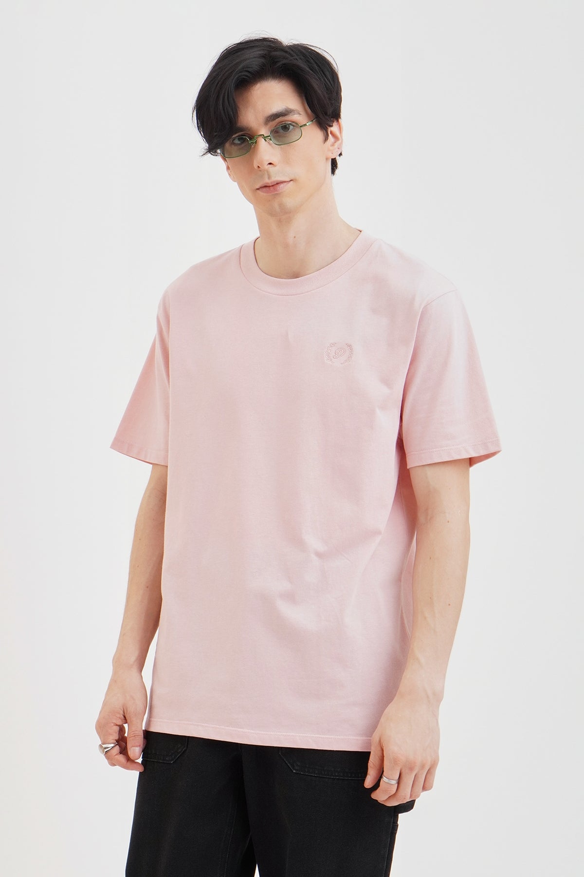 Penshoppe pink t store shirt