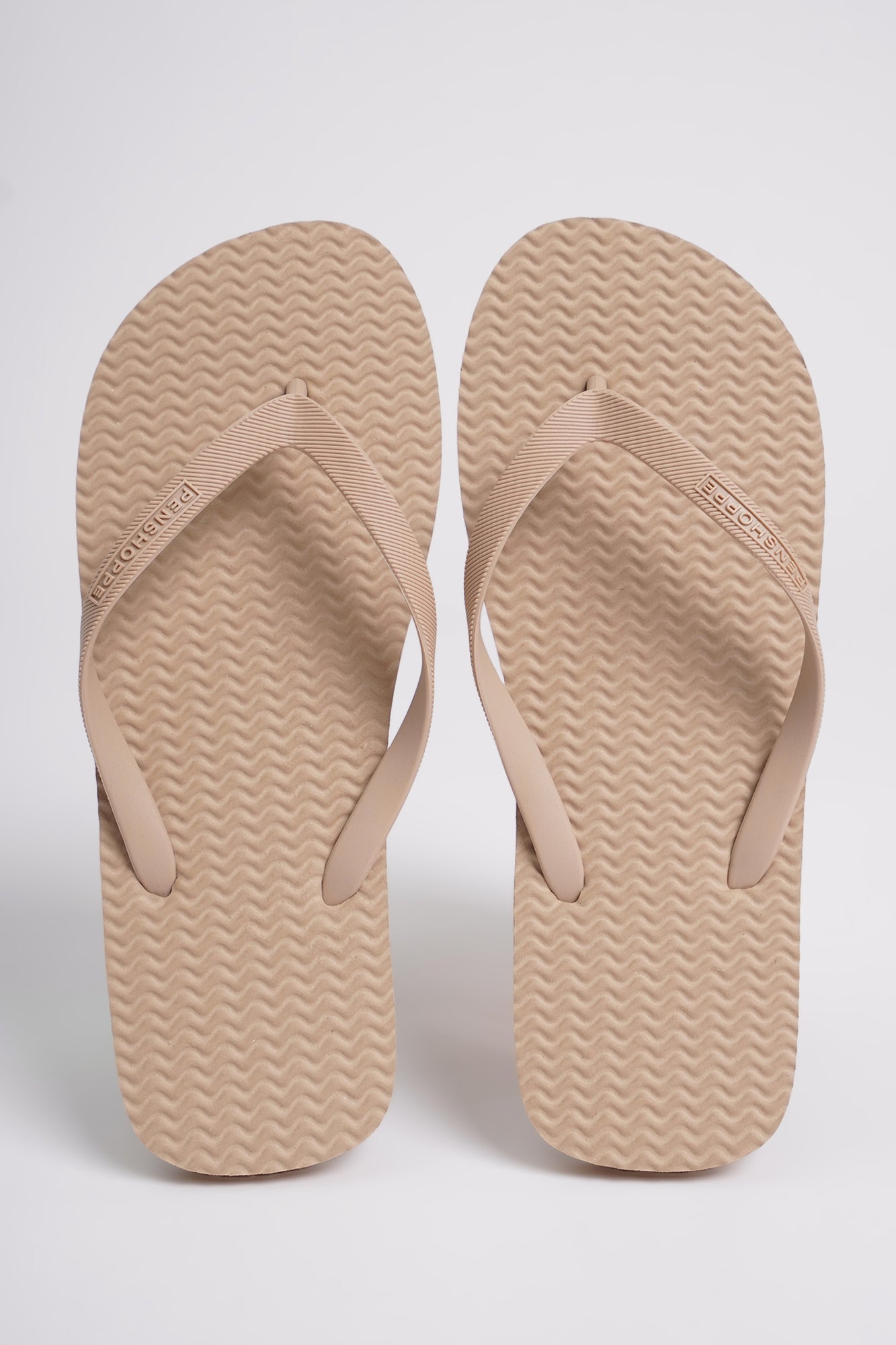 Women s Textured Flip Flops with Metallic Branding